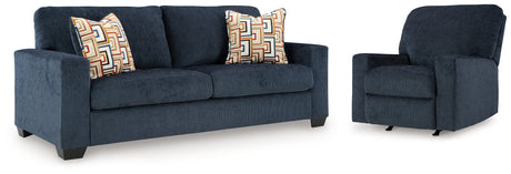 Furniture City Houma - Ashley Furniture - Aviemore Sofa and Recliner - Sofa and Recliner - 24303U3