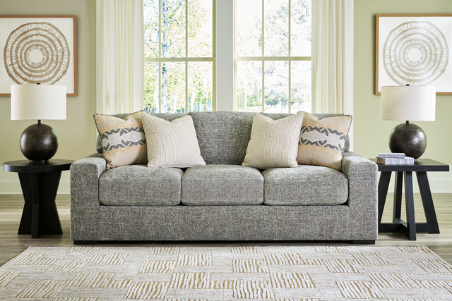 Furniture City Houma - Ashley Furniture - Dunmor Sofa - Sofa / Graphite - 2490438