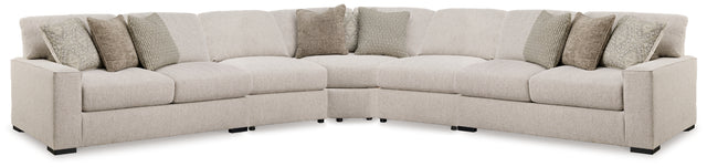 Furniture City Houma - Ashley Furniture - Ballyton 5-Piece Sectional - 5-Piece Sectional / Sand - 25102S3