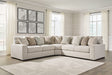 Furniture City Houma - Ashley Furniture - Ballyton 3-Piece Sectional - 3-Piece Sectional / Sand - 25102S1
