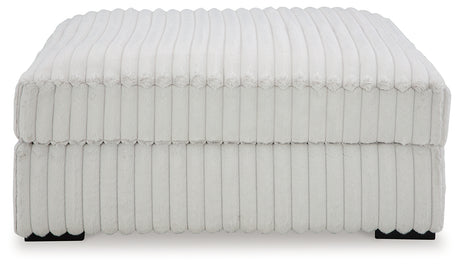 Furniture City Houma - Ashley Furniture - Stupendous 4-Piece Sectional and Oversized Accent Ottoman - 4-Piece Sectional and Oversized Accent Ottoman / Alloy - 25903U3