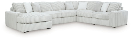 Stupendous 6-Piece Sectional with Chaise