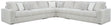 Furniture City Houma - Ashley Furniture - Stupendous 5-Piece Sectional - LAF 5-Piece Sectional / Alloy - 25903S3