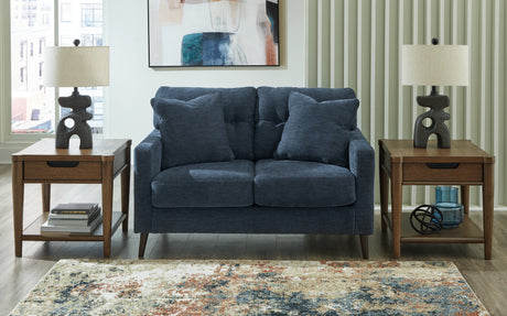 Furniture City Houma - Ashley Furniture - Bixler Loveseat - Loveseat / Navy - 2610635