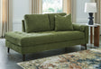 Furniture City Houma - Ashley Furniture - Bixler Right-Arm Facing Corner Chaise - RAF Corner Chaise / Olive - 2610717