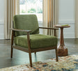 Furniture City Houma - Ashley Furniture - Bixler Showood Accent Chair - Showood Accent Chair / Olive - 2610760