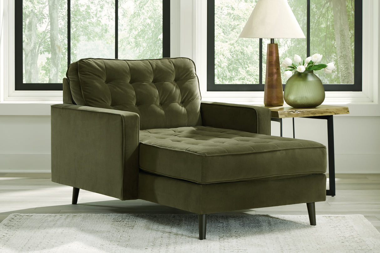Furniture City Houma - Ashley Furniture - Reveon Lakes Living Room - Chaise / Olive - 2640415