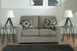 Furniture City Houma - Ashley Furniture - Cascilla Loveseat - Loveseat / Pewter - 2680535