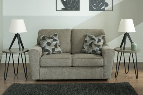 Furniture City Houma - Ashley Furniture - Cascilla Loveseat - Loveseat / Pewter - 2680535