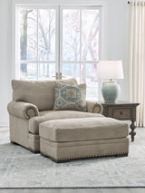 Furniture City Houma - Ashley Furniture - Galemore Oversized Chair and Ottoman - Oversized Chair and Ottoman - 27004U1