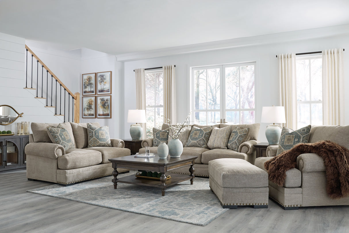 Furniture City Houma - Ashley Furniture - Galemore Sofa, Loveseat, Oversized Chair and Ottoman - Sofa, Loveseat, Oversized Chair and Ottoman - 27004U3