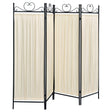 Furniture City Houma - Coaster - Dove 4-Panel Room Divider Folding Shoji Screen Beige - 2710