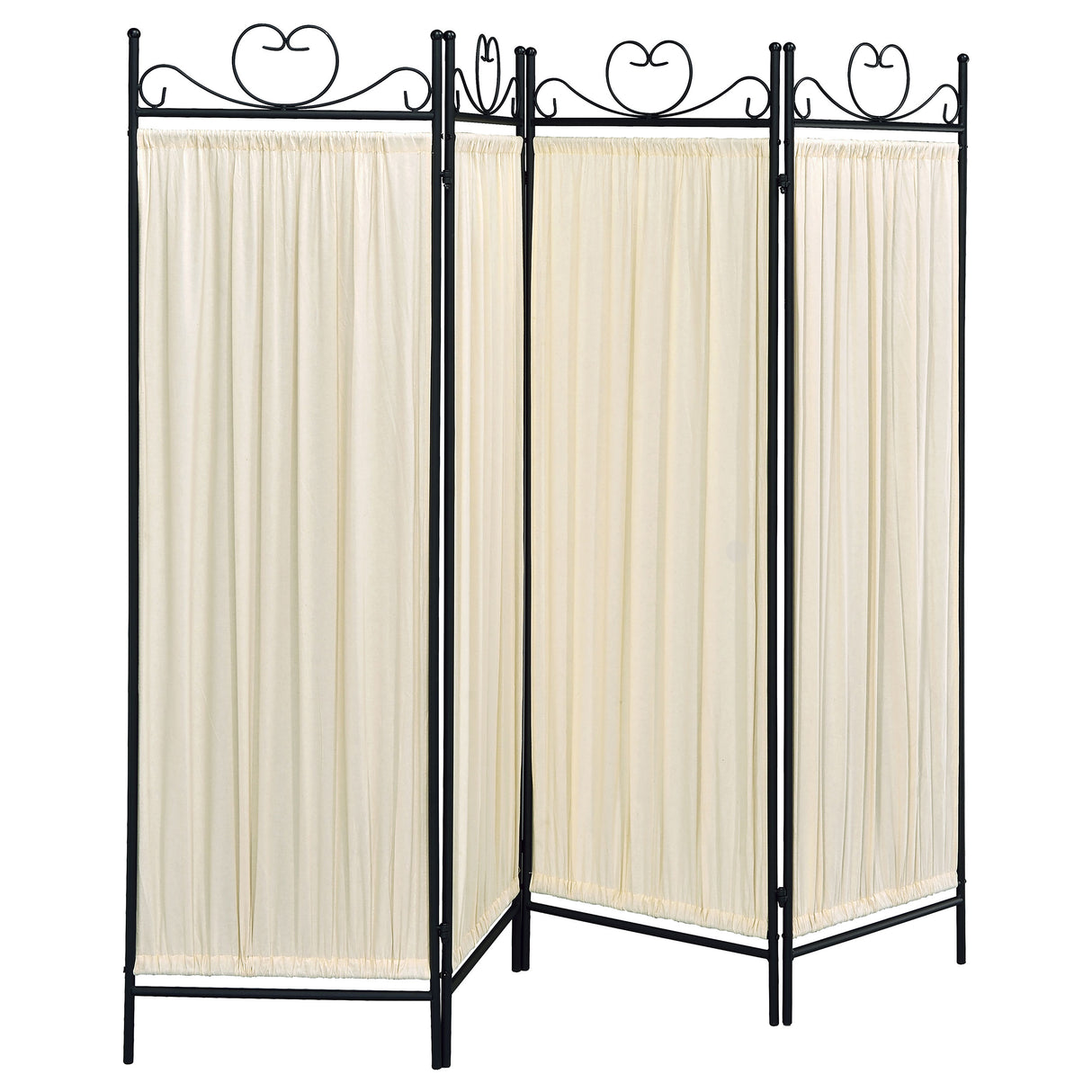 Furniture City Houma - Coaster - Dove 4-Panel Room Divider Folding Shoji Screen Beige - 2710