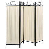 Furniture City Houma - Coaster - Dove 4-Panel Room Divider Folding Shoji Screen Beige - 2710