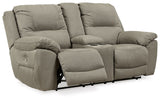 Next-Gen Gaucho - DBL REC PWR Loveseat w/Console - Putty