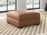 Furniture City Houma - Ashley Furniture - WillowBend Living Room - Oversized Accent Ottoman / Caramel - PC2770408
