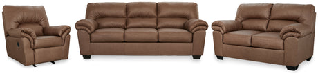 Furniture City Houma - Ashley Furniture - WillowBend Sofa, Loveseat and Recliner - Sofa, Loveseat and Recliner - PC27704U2