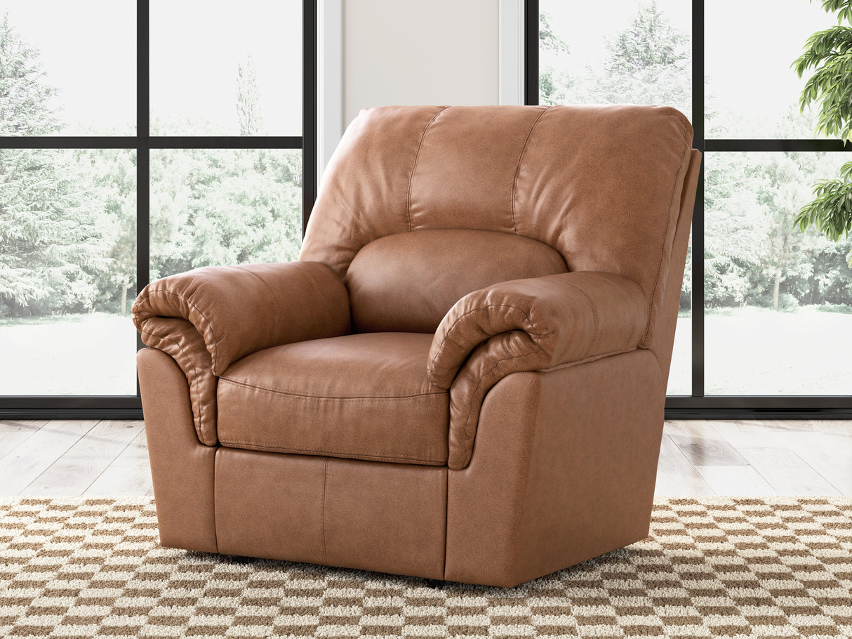 Furniture City Houma - Ashley Furniture - WillowBend Living Room - Rocker Recliner / Caramel - PC2770425