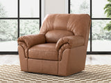 Furniture City Houma - Ashley Furniture - WillowBend Living Room - Rocker Recliner / Caramel - PC2770425