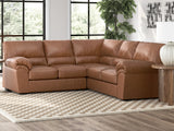 Furniture City Houma - Ashley Furniture - WillowBend Sectional - RAF 2-Piece Sectional / Caramel - PC27704S1