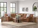 Furniture City Houma - Ashley Furniture - WillowBend Sectional - LAF 3-Piece Sectional / Caramel - PC27704S4