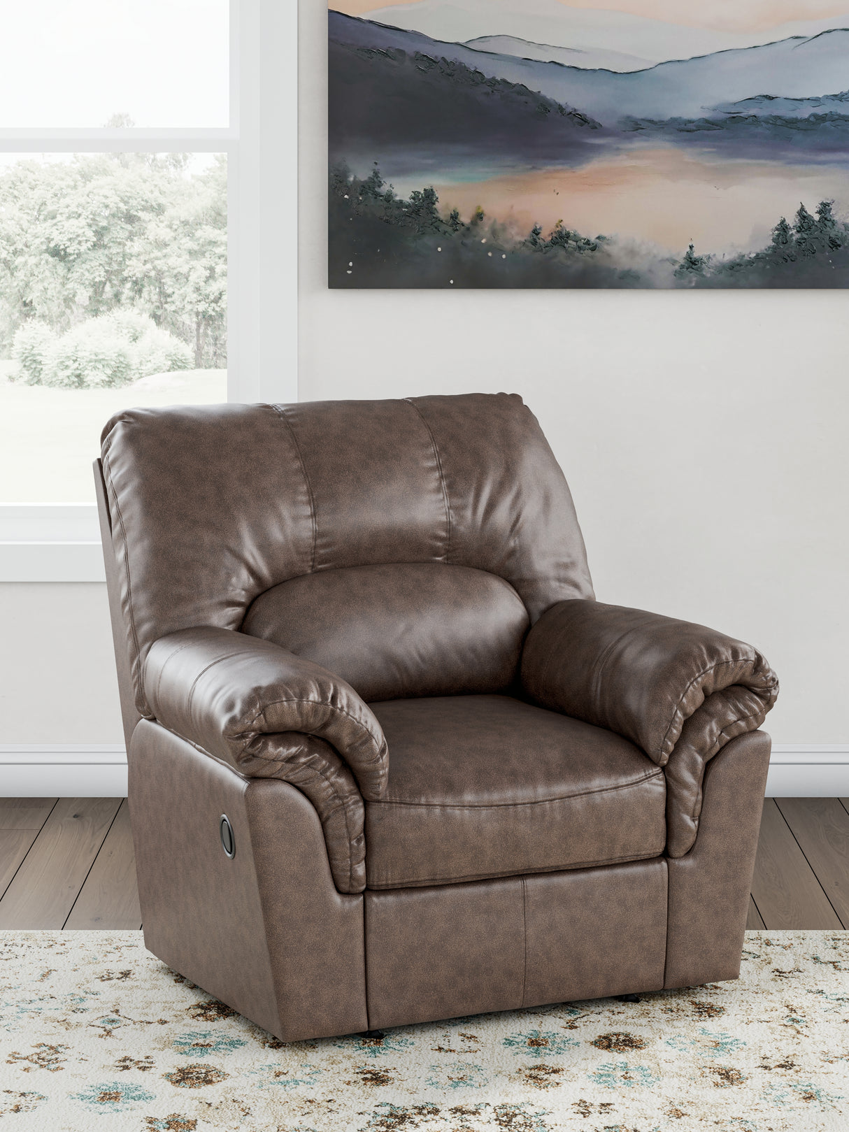 Furniture City Houma - Ashley Furniture - WillowBend Living Room - Rocker Recliner / Umber - PC2770525