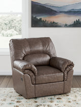 Furniture City Houma - Ashley Furniture - WillowBend Living Room - Rocker Recliner / Umber - PC2770525