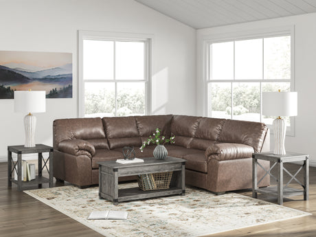 Furniture City Houma - Ashley Furniture - WillowBend 2-Piece Sectional - LAF 2-Piece Sectional / Umber - PC27705S2