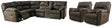 Furniture City Houma - Ashley Furniture - Tambo 2-Piece Reclining Sectional and 2 Recliners - 2-Piece Reclining Sectional and 2 Recliners - 27802U1