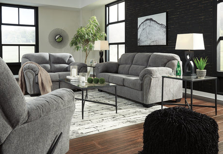 Furniture City Houma - Ashley Furniture - Allmaxx Sofa, Loveseat and Recliner - Sofa, Loveseat and Recliner - 28105U2