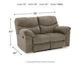 Alphons Reclining Sofa, Loveseat and Recliner