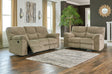 Furniture City Houma - Ashley Furniture - Alphons Reclining Sofa and Loveseat - Reclining Sofa and Loveseat - 28202U1