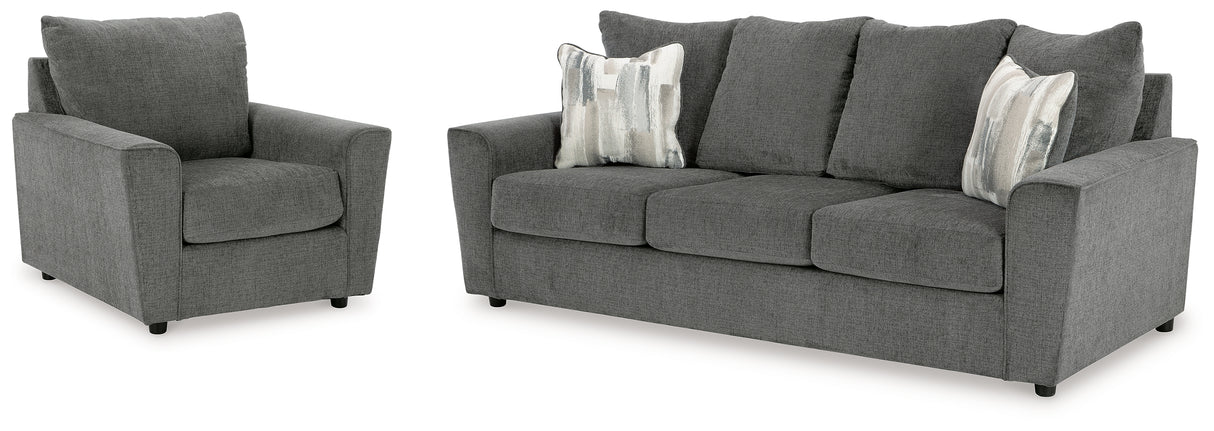 Furniture City Houma - Ashley Furniture - Stairatt Sofa and Chair - Sofa and Chair - 28502U3
