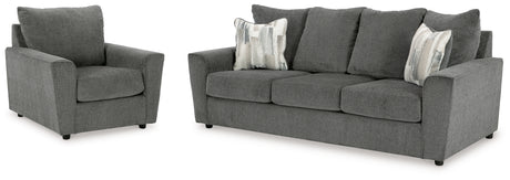 Furniture City Houma - Ashley Furniture - Stairatt Sofa and Chair - Sofa and Chair - 28502U3