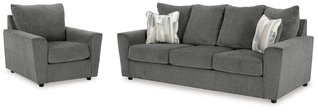 Furniture City Houma - Ashley Furniture - Stairatt Sofa and Chair - Sofa and Chair - 28502U3