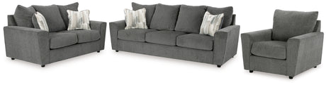 Furniture City Houma - Ashley Furniture - Stairatt Sofa, Loveseat and Chair - Sofa, Loveseat and Chair - 28502U5