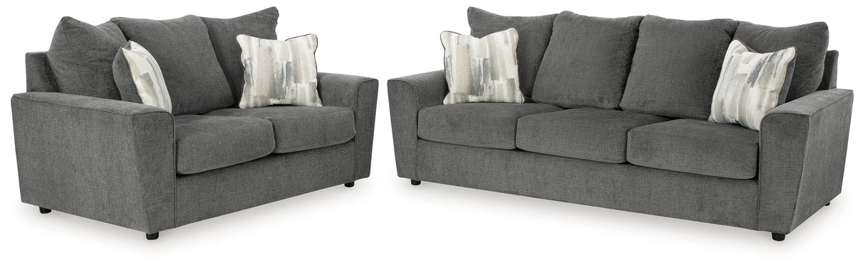 Furniture City Houma - Ashley Furniture - Stairatt Sofa and Loveseat - Sofa and Loveseat - 28502U1