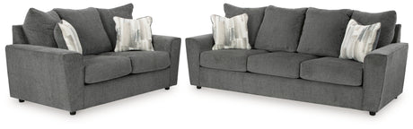 Furniture City Houma - Ashley Furniture - Stairatt Sofa and Loveseat - Sofa and Loveseat - 28502U1
