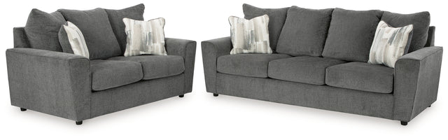 Furniture City Houma - Ashley Furniture - Stairatt Sofa and Loveseat - Sofa and Loveseat - 28502U1