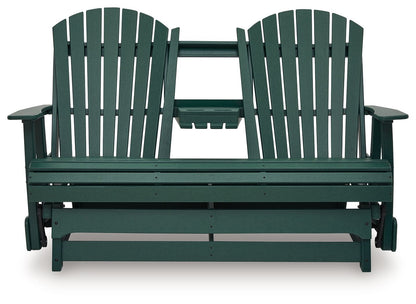 Shell Beach - Loveseat Glider - Green