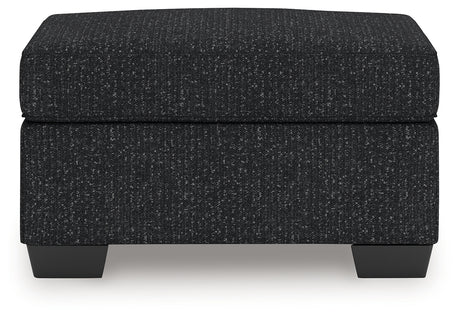 Jasmine Peaks Ottoman