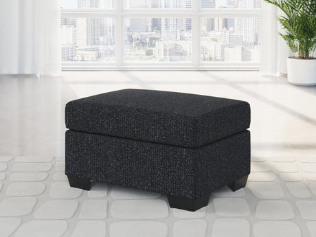 Furniture City Houma - Ashley Furniture - Jasmine Peaks Ottoman - Ottoman / Coal - 2890414