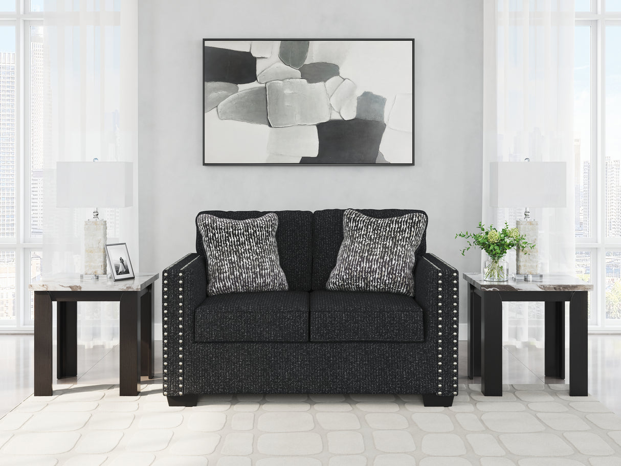 Furniture City Houma - Ashley Furniture - Jasmine Peaks Loveseat - Loveseat / Coal - 2890435