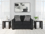 Furniture City Houma - Ashley Furniture - Jasmine Peaks Loveseat - Loveseat / Coal - 2890435