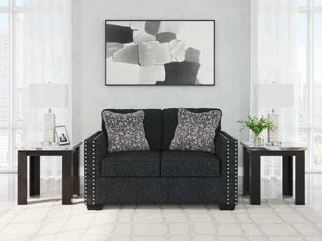 Furniture City Houma - Ashley Furniture - Jasmine Peaks Loveseat - Loveseat / Coal - 2890435