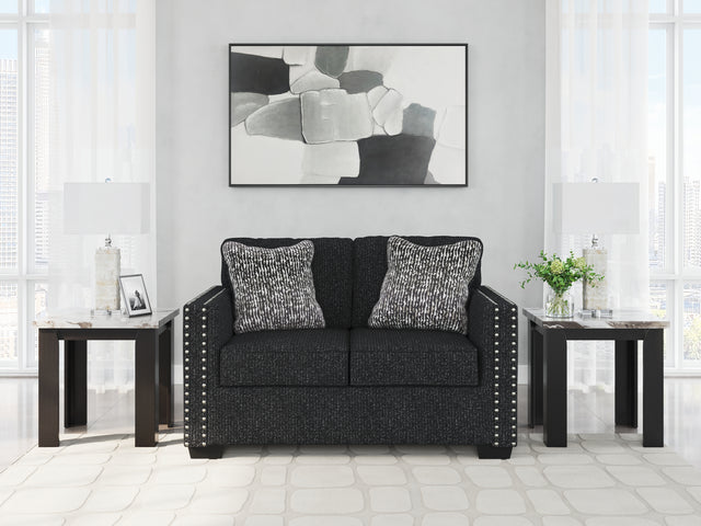 Furniture City Houma - Ashley Furniture - Jasmine Peaks Loveseat - Loveseat / Coal - 2890435