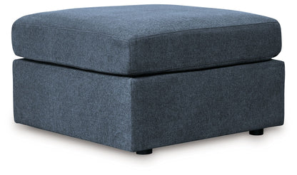 Modmax - Oversized Accent Ottoman - Fabric - Ink