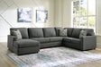 Furniture City Houma - Ashley Furniture - Edenfield 3-Piece Sectional with Chaise - RAF 3-Piece Sectional with Chaise - 29003S1