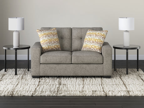 Furniture City Houma - Ashley Furniture - Larimer Loveseat - Loveseat / Stone - PC2920335