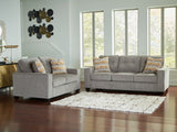 Furniture City Houma - Ashley Furniture - Larimer Sofa and Loveseat - Sofa and Loveseat / Iron - PC29204U1
